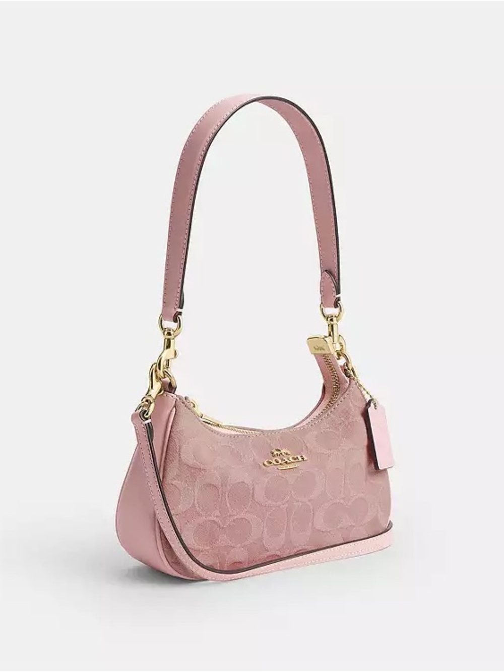 NWT！COACH Teri Mini Crossbody Bag In Signature Denim（CFF97）fast shipping - Picture 2 of 12
